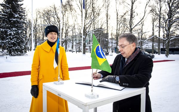 Entrevista: Embaixador José Antonio Gomes Piras fala sobre planos e objetivos à frente da Embaixada do Brasil em Tallinn