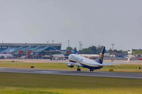 Ryanair anuncia fechamento de nove rotas saindo da Estônia